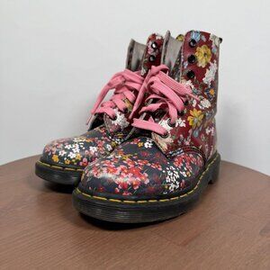 Dr. Martens 1460 Pascal Floral Clash Boots